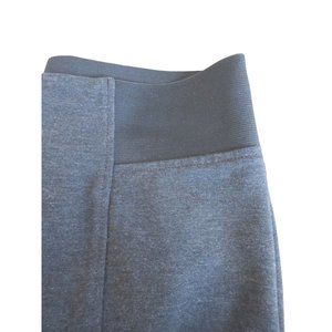 Ann Taylor woman's Sz M Leggings Dark Gray Stretch Knit Pull On